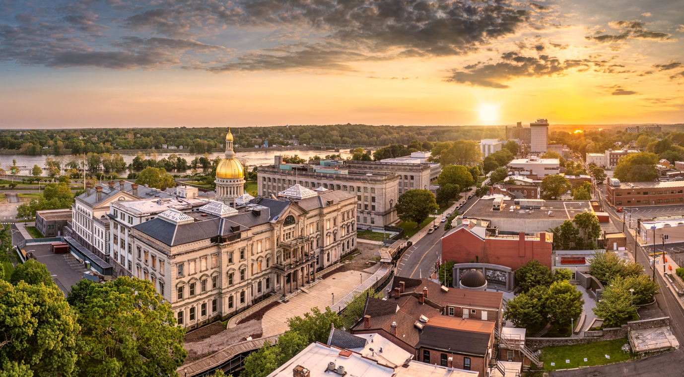 Panoramic Image of Trenton, NJ